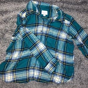 American Eagle Plaid Long sleeve